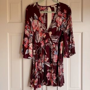 Billabong Wrap Dress Junior M